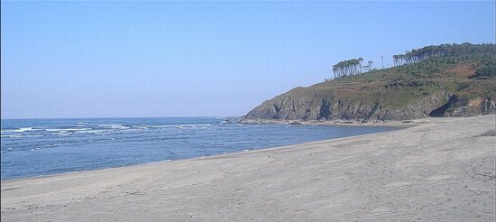 Playa del Moro, Navia