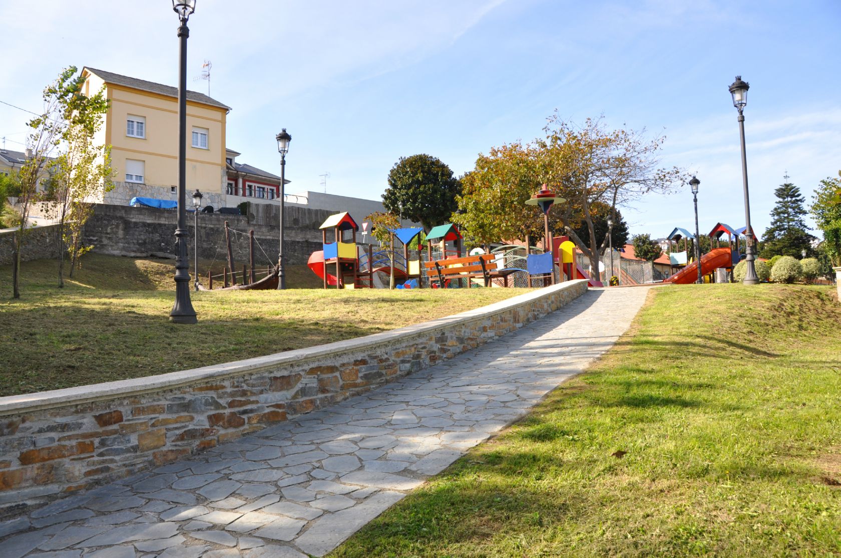 Zona de columpios