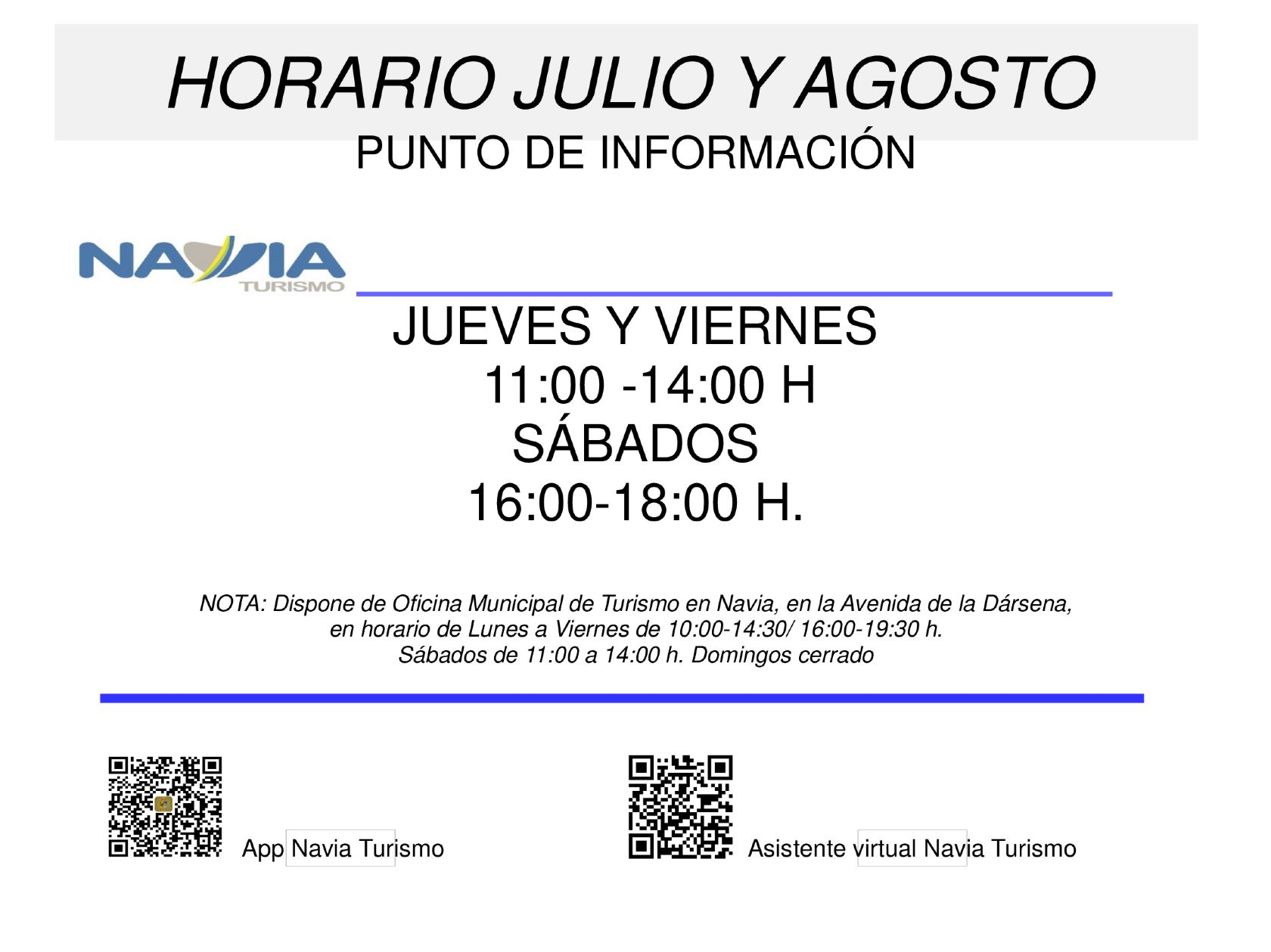 horarios