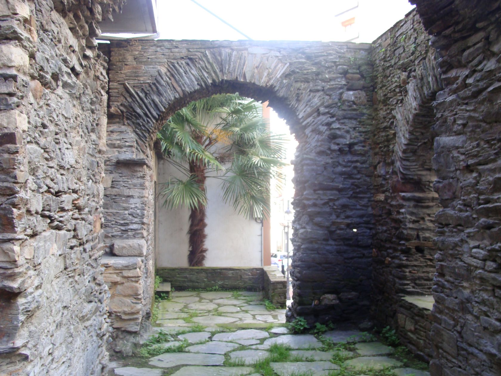 Rest of the medieval wall from the 13th Century